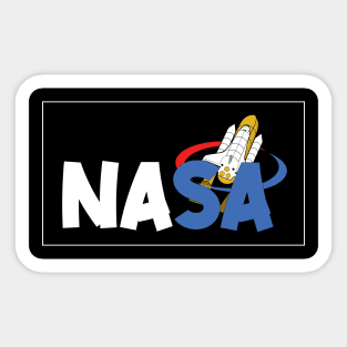 Nasa Rocket Space Sticker